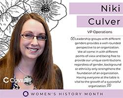 Niki Culver - VP Operations