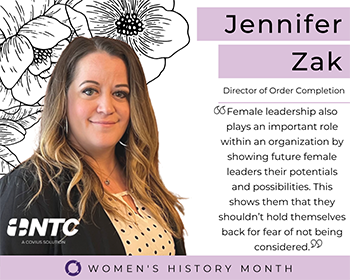 Jennifer Zak - Director of Order Completion
